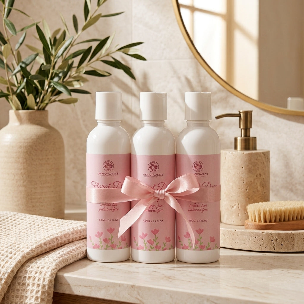 Floral Dew Shampoo - Sulfate Free - Paraben Free - 250ml