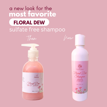 Floral Dew Shampoo - Sulfate Free - Paraben Free