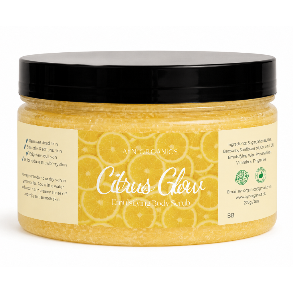 Citrus Glow Emulsifying Body Scrub