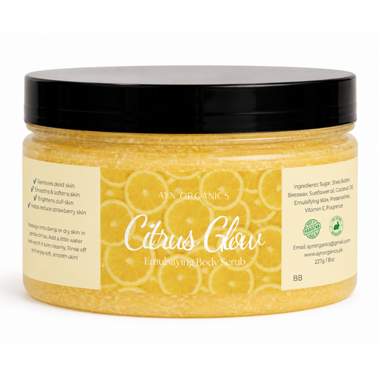 Citrus Glow Emulsifying Body Scrub