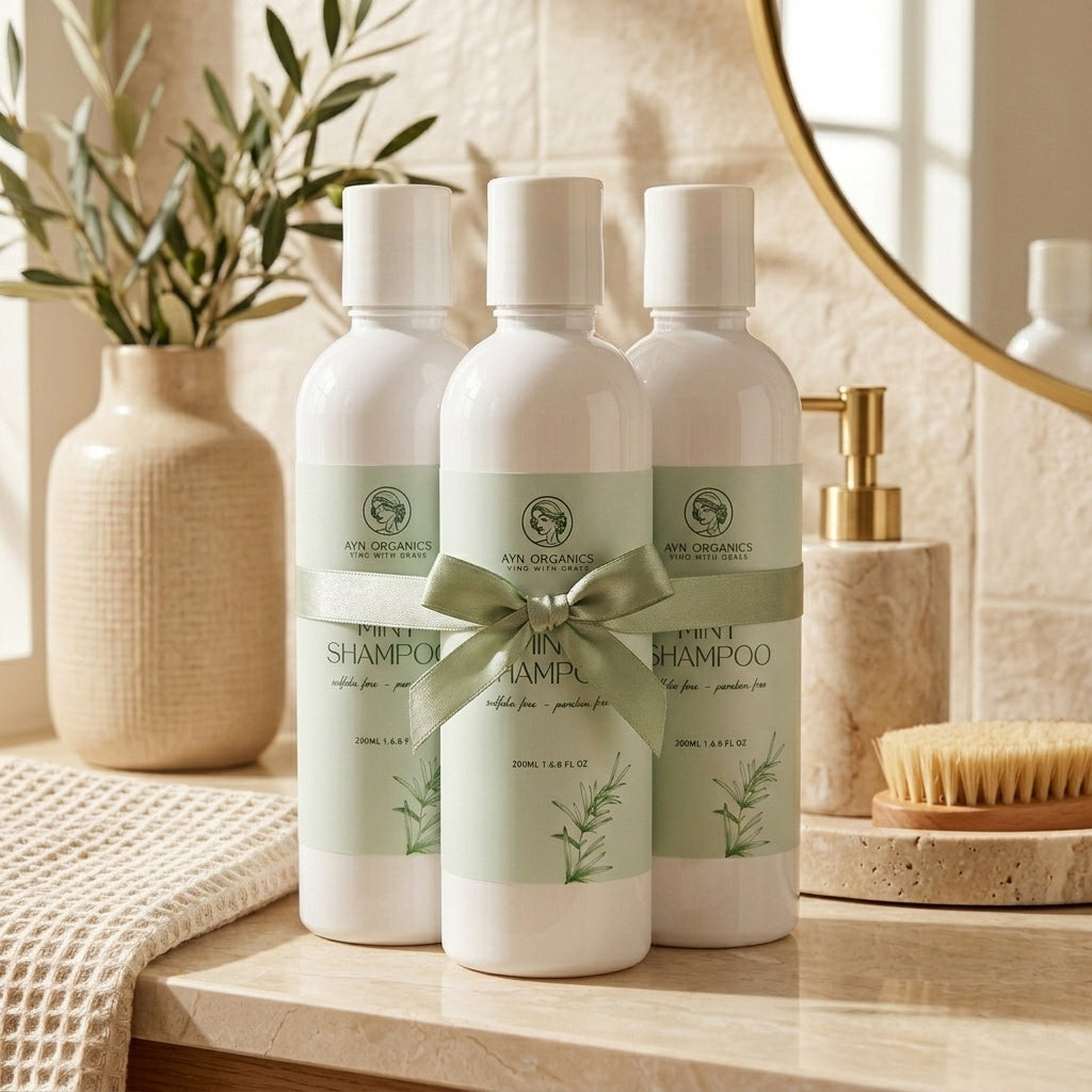 Rosemary & Mint Shampoo - Sulfate free - Paraben Free - 250ml