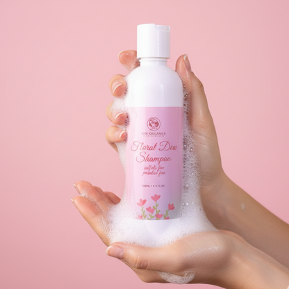 Floral Dew Shampoo - Sulfate Free - Paraben Free