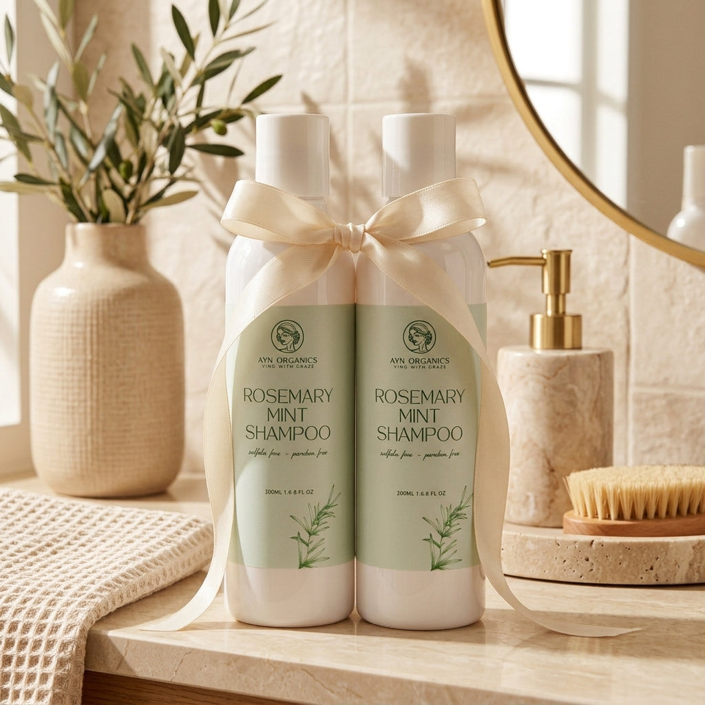 Rosemary & Mint Shampoo - Sulfate free - Paraben Free - 250ml