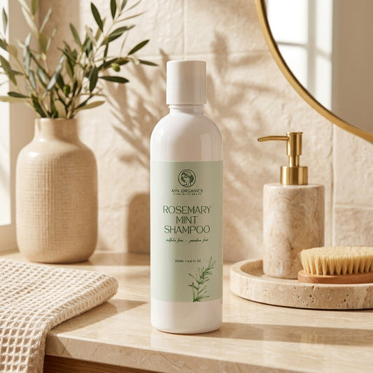 Rosemary & Mint Shampoo - Sulfate free - Paraben Free - 250ml