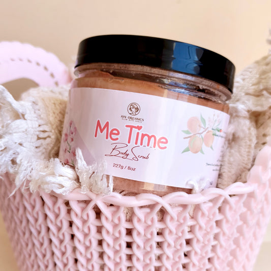 Me Time Emulsifying Body Scrub –
 Infused with Peach