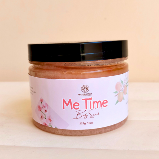 Me Time Emulsifying Body Scrub –
 Infused with Peach